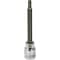 Dynamic Tools 3/8 Drive Torx Head, T27 Long Bit, Chrome Finish Socket D006727 - alternate 1